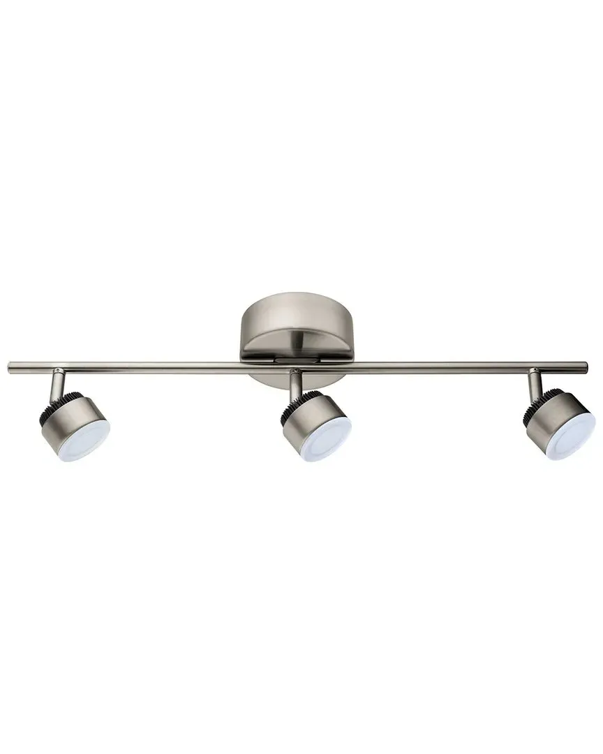 Armento 3 Light LED Track Light - Matte Nickel, Steel
