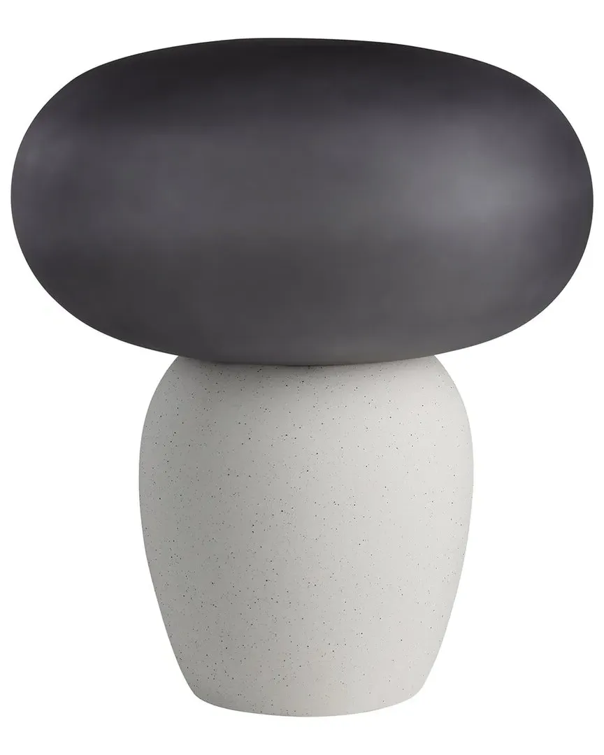 Cahuama 1 Light Table Lamp - Speckled White, Metal