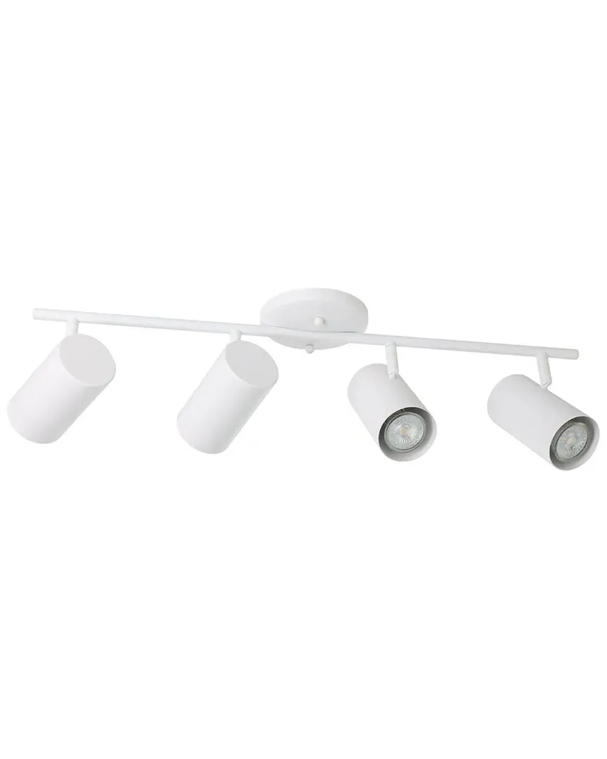 Calloway 4 Light Fixed Track Light - White