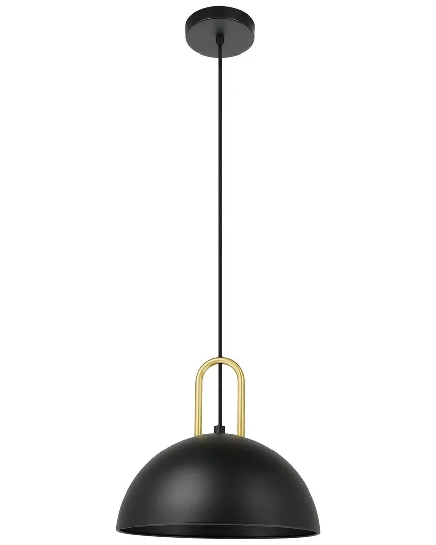 Calmanera 1 Light Pendant - Black, Steel image