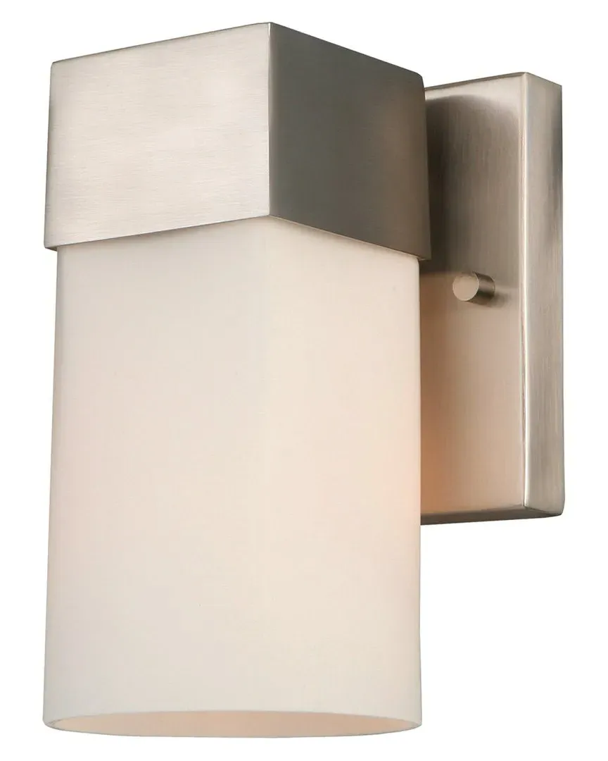 Ciara Springs 1 Light Wall Light - Brushed Nickel, Steel image