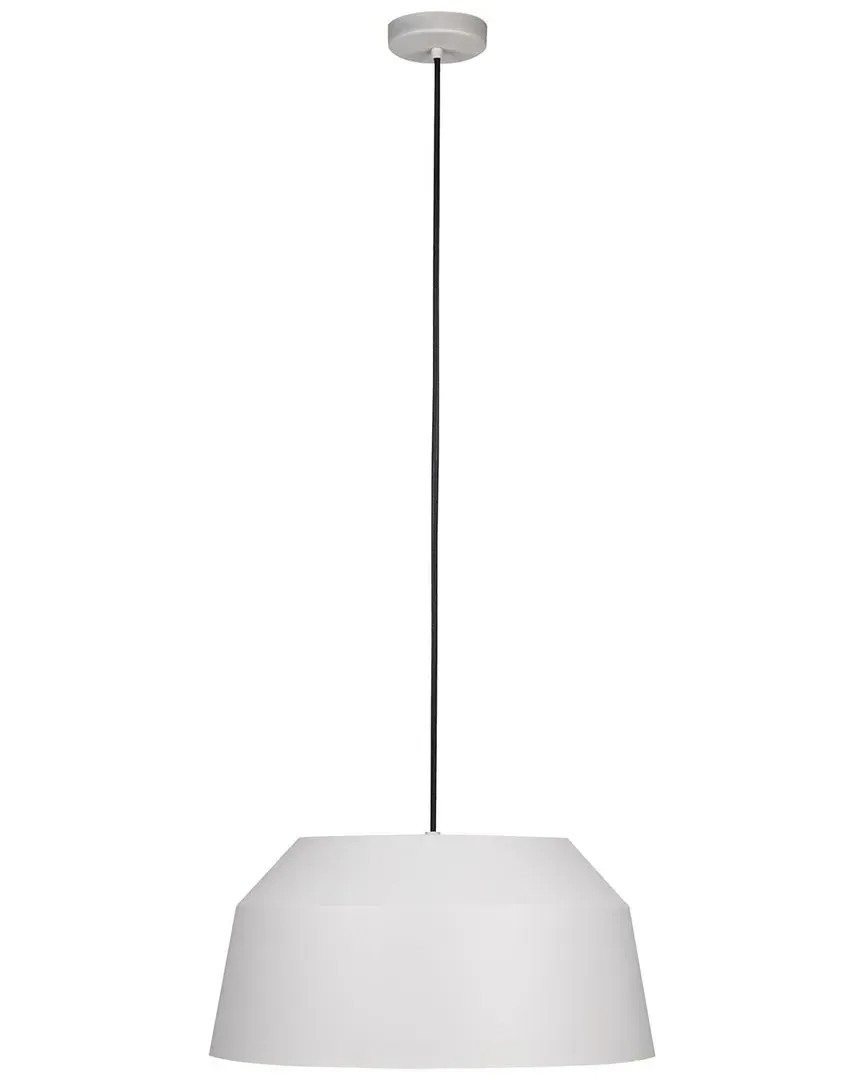 Contrisa 1 Light Pendant - Black, Metal image
