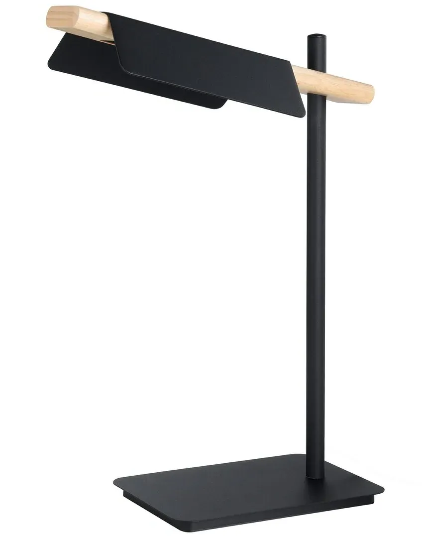 Ermua LED Table Lamp - Black, Wood image