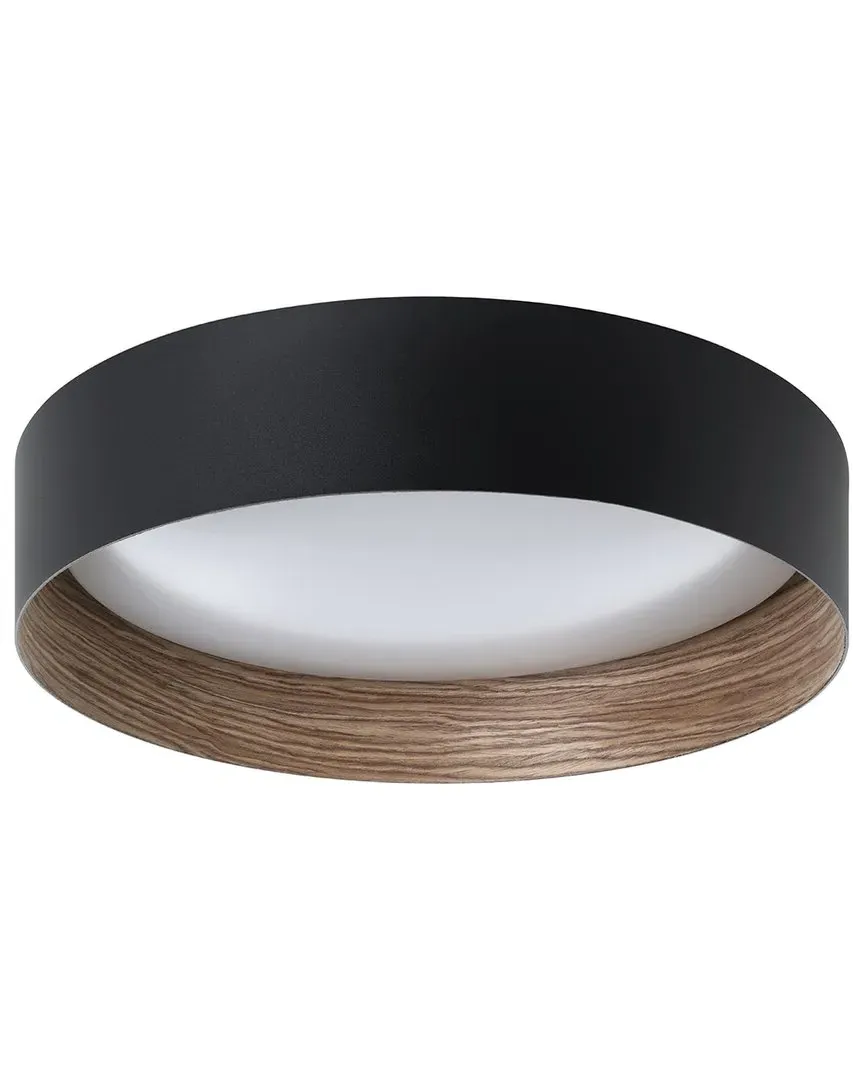 Ester 1 Light LED Ceiling Light - Black, Sandalwood