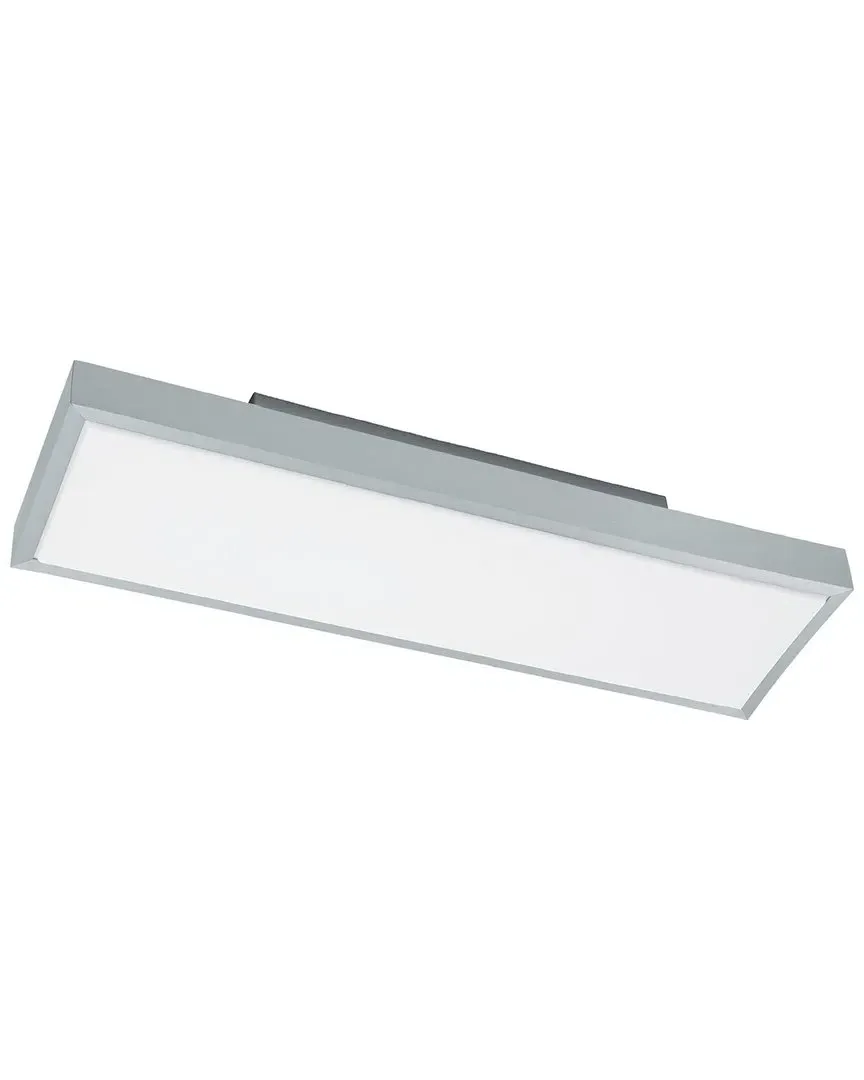 Idun 1 LED Ceiling Light - Brushed Aluminum, White Plastic image