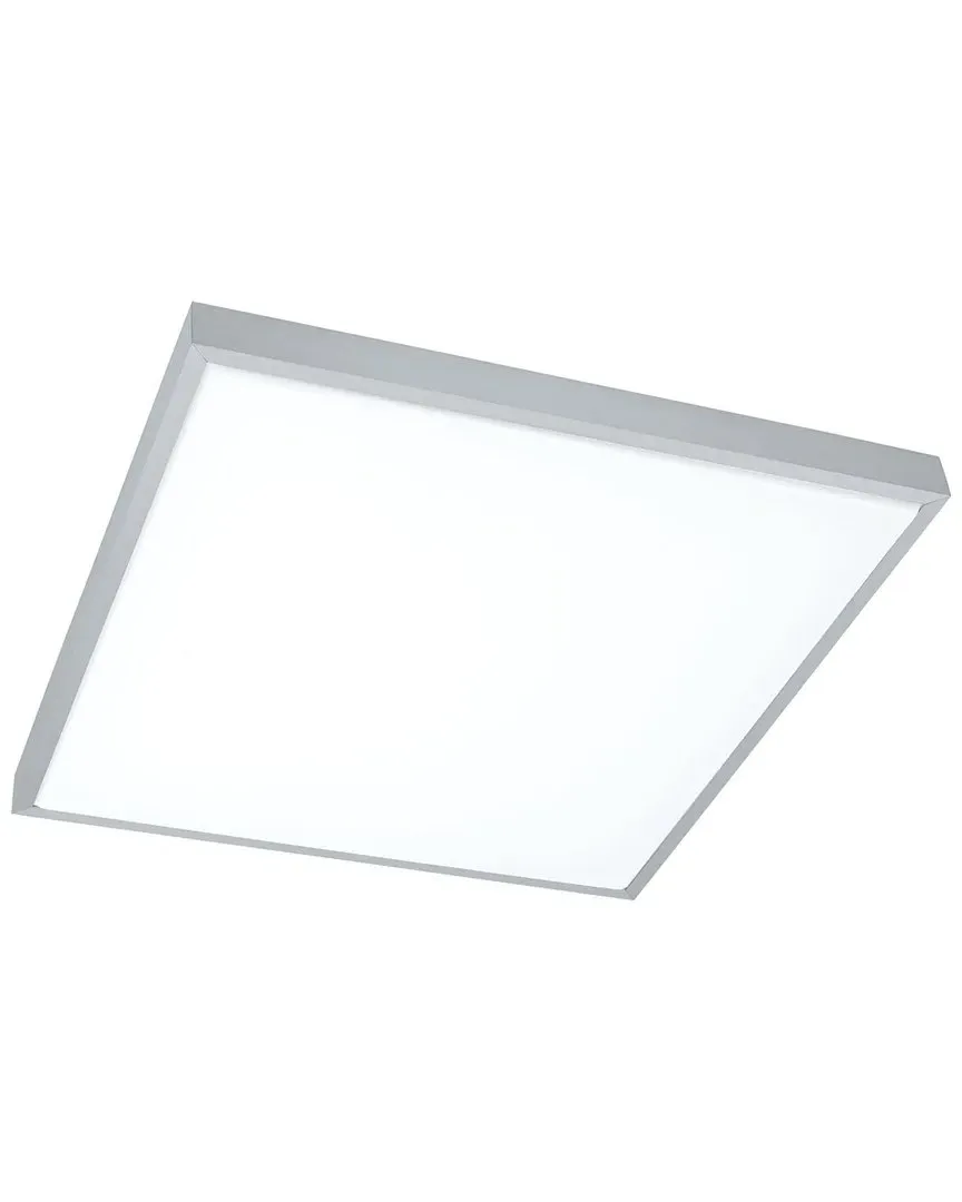 Idun 1 LED Ceiling Light - Brushed Aluminum, White Plastic