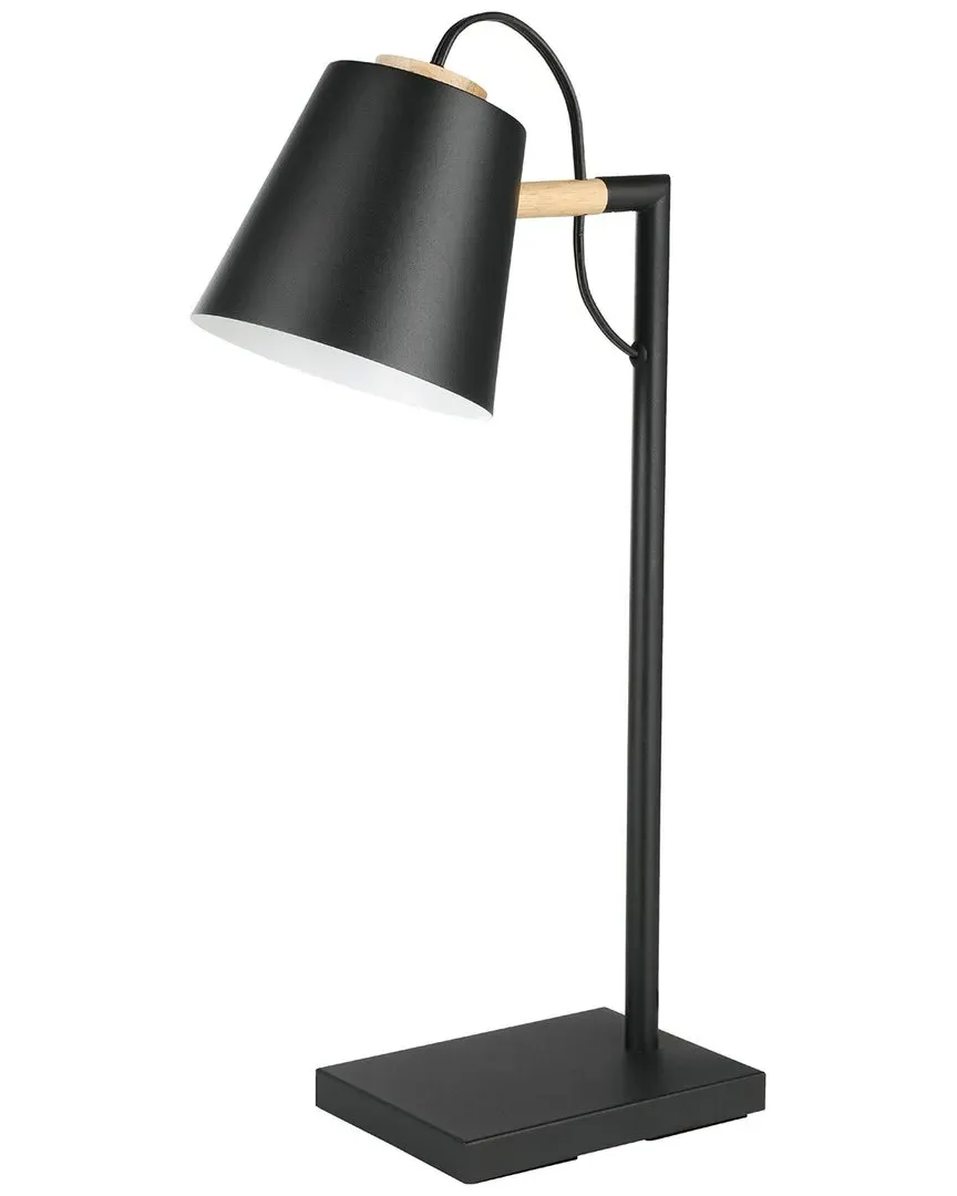 Lacey 1 Light Table Lamp - Black, Metal image