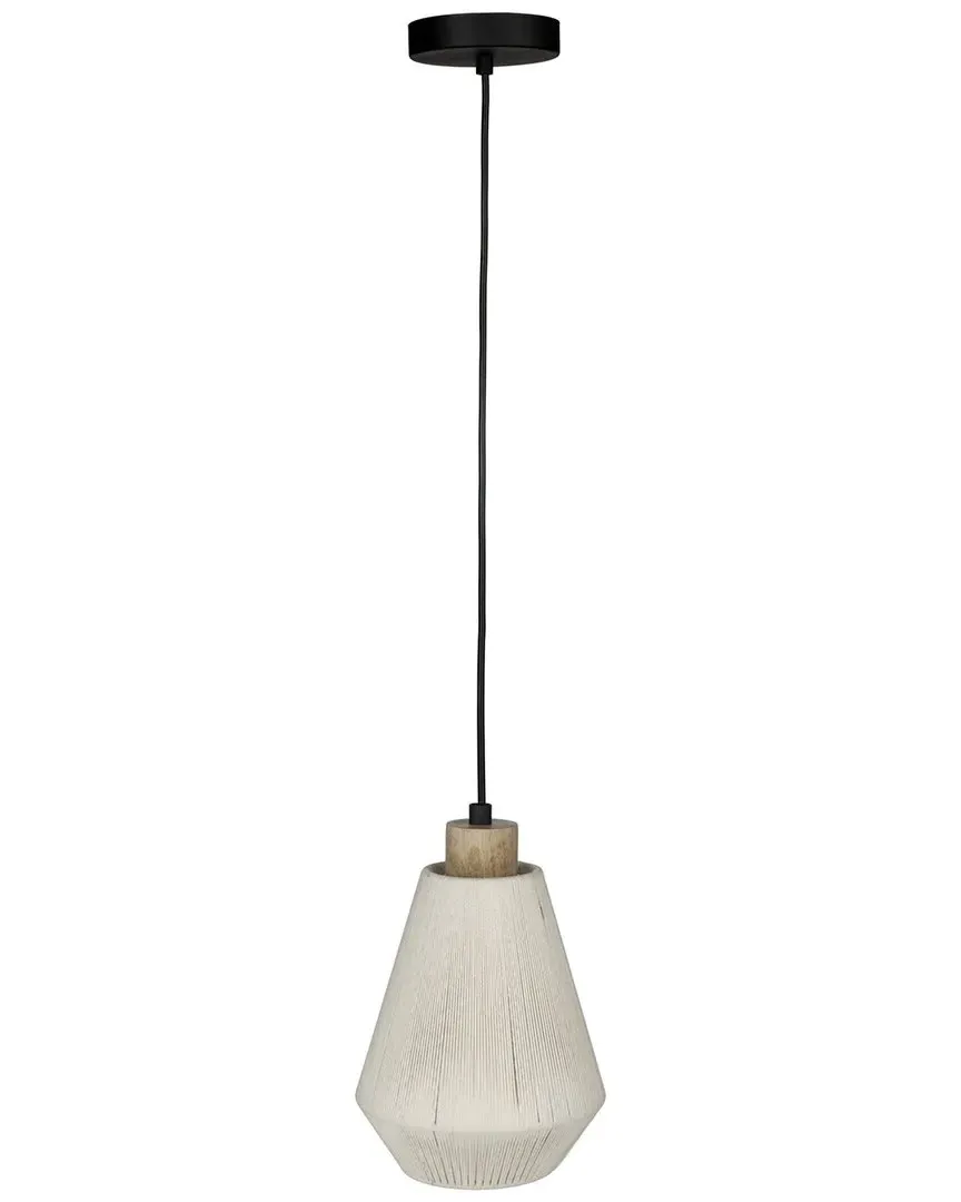 Lanier Mini Pendant Light - Black, Metal