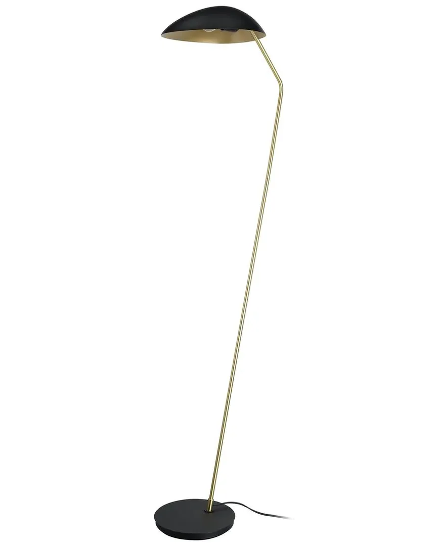 Lindmoor 1 Light Floor Lamp - Black, Metal