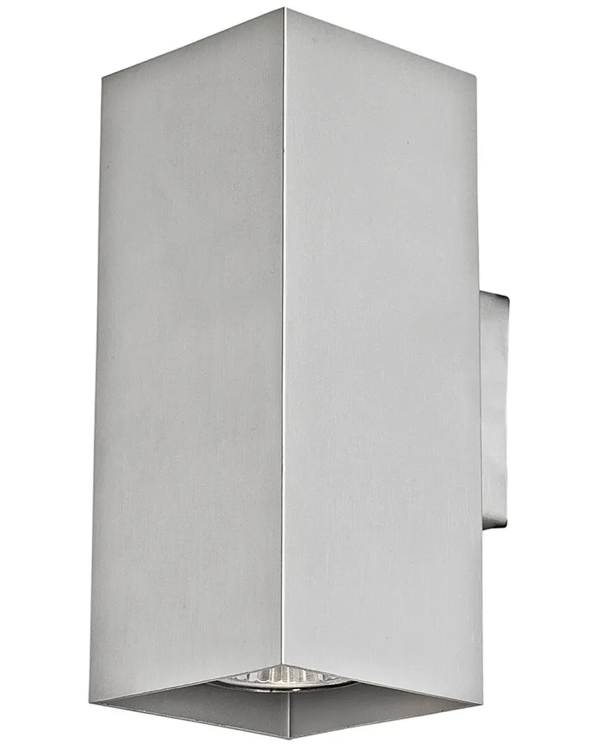 Madras 2 Light Wall Light - Aluminum image