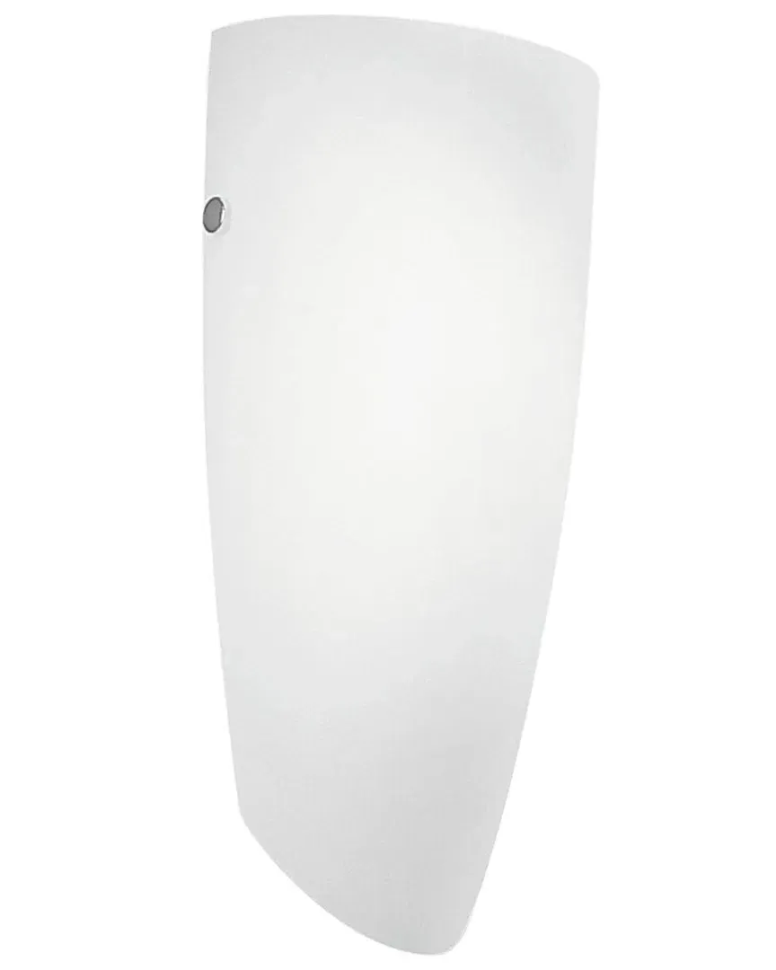 Nemo 1 Light Wall Light - Matte Nickel, Opal Glass image