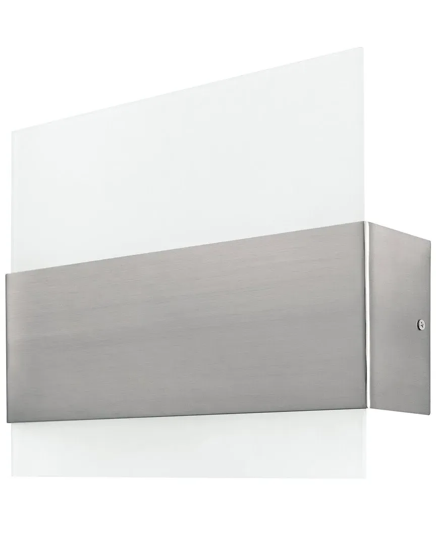 Nikita LED Track Light - Matte Nickel, Satin Glass image