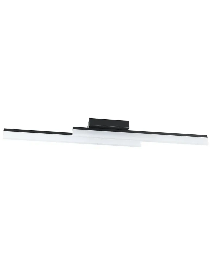 Palmital Integrated LED Ceiling Light - Black, Steel image