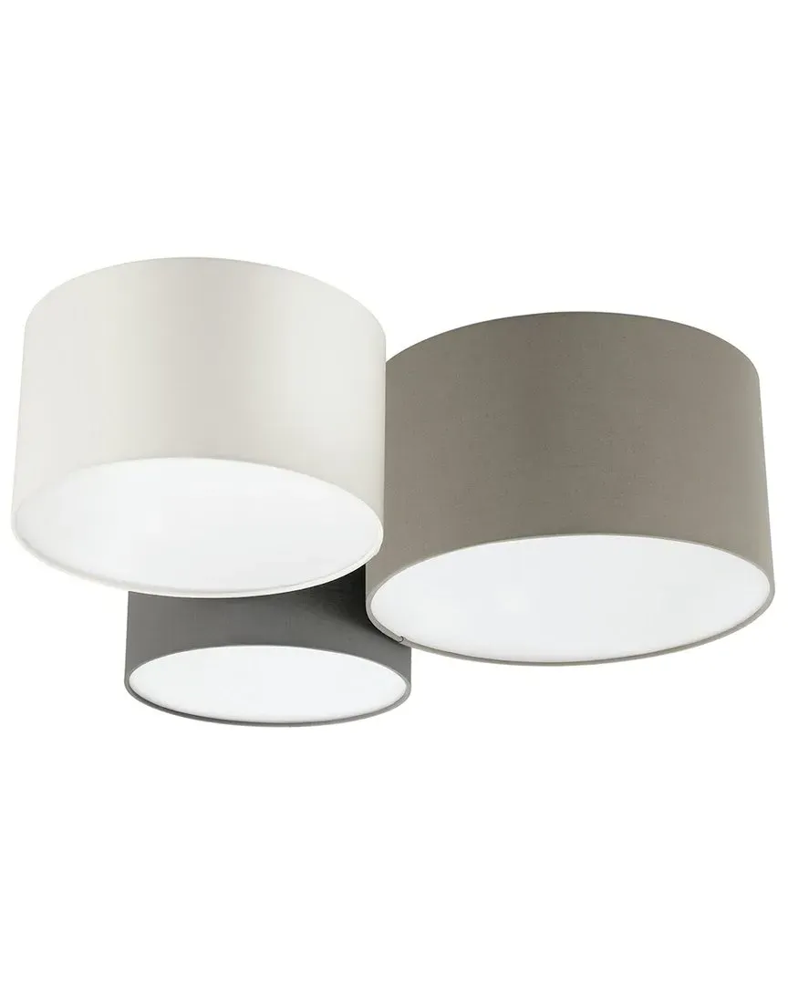 Pastore 3 Light Ceiling Light - Multi-Color, Fabric image