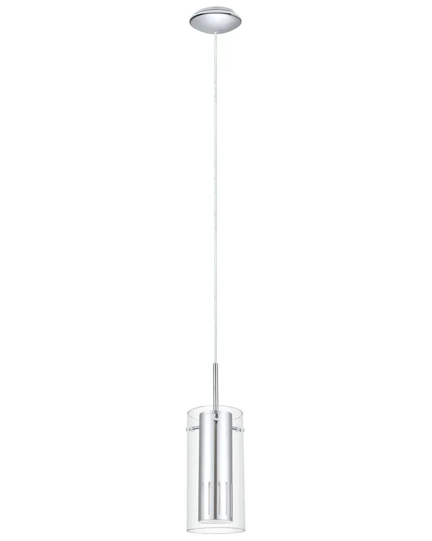 Pinto Mini Pendant Light - Chrome, Clear Glass
