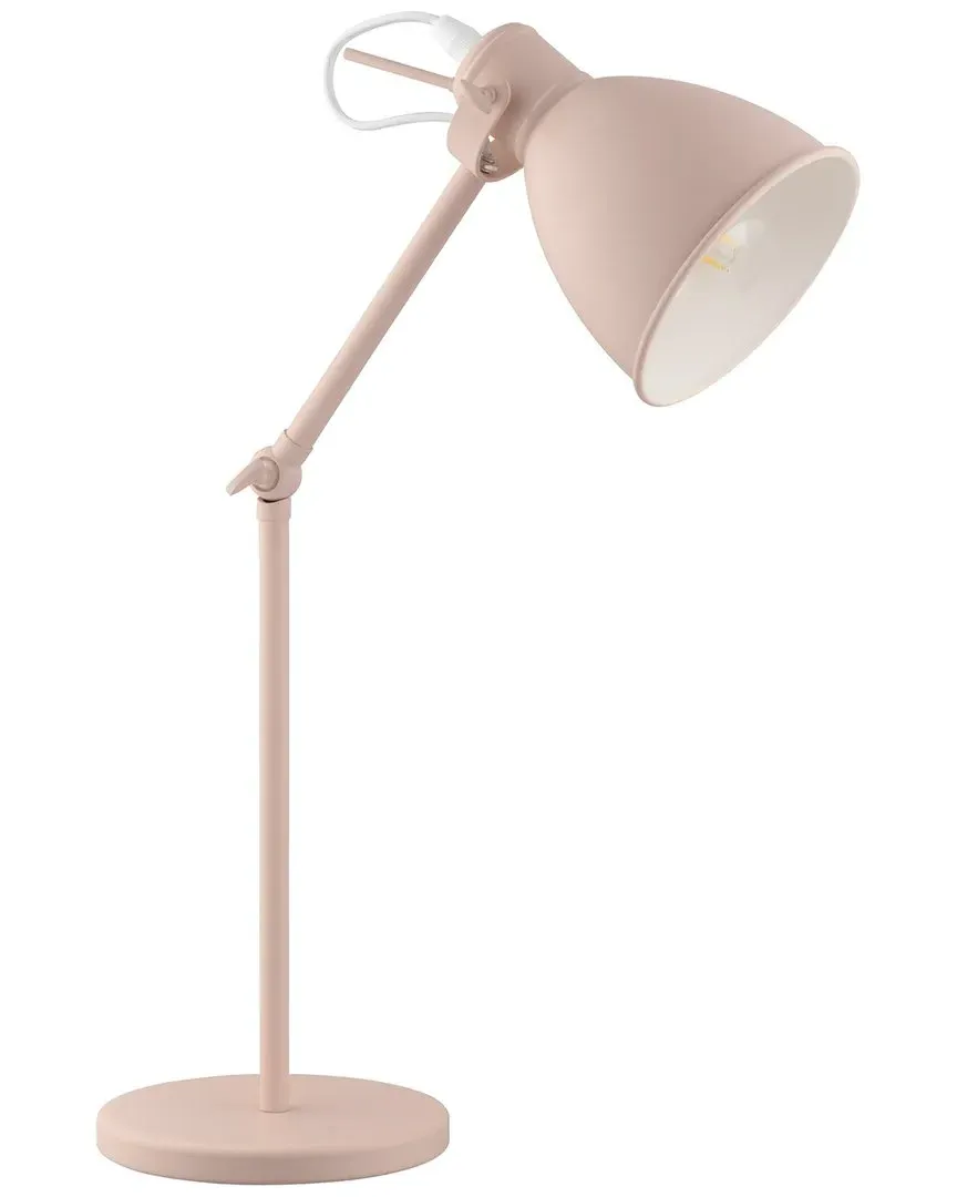 Priddy 1 Light Desk Lamp - Pastel Apricot, Steel image