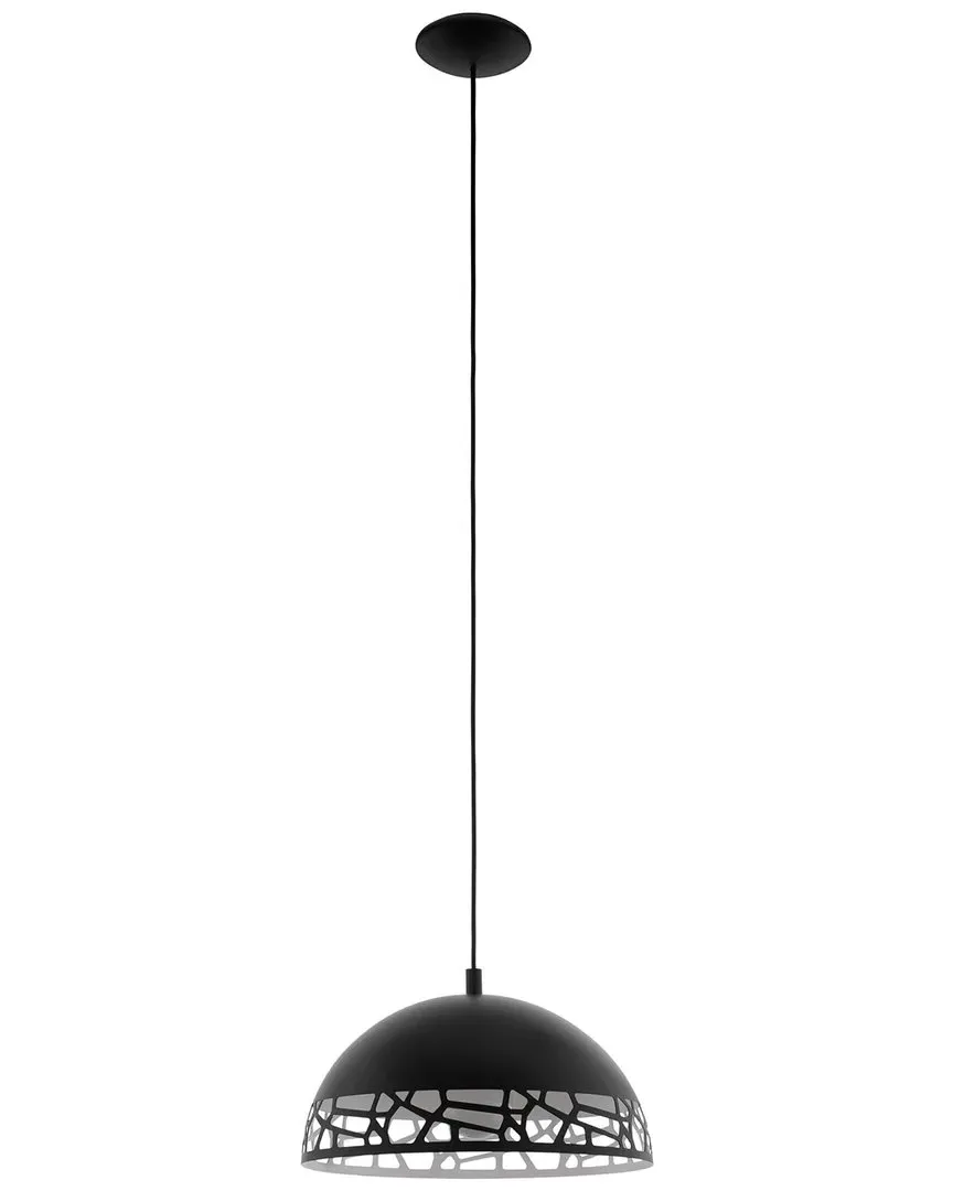 Savignano Dome Pendant Light - Black, Metal image