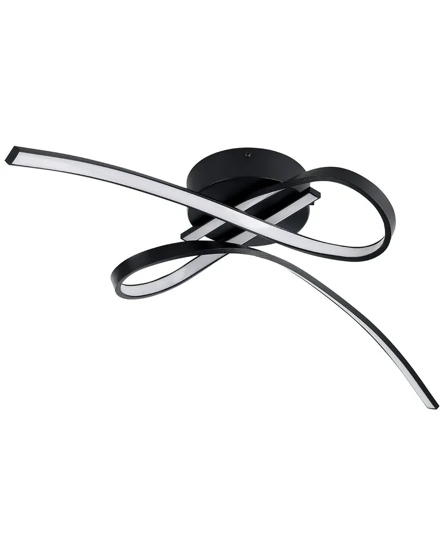 Selvina 1 LED Ceiling Light 3 CCT - Black, Steel image