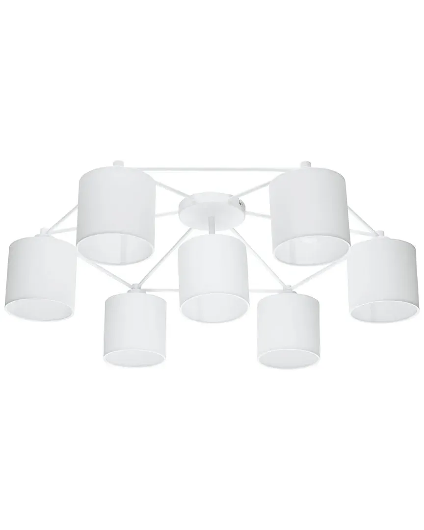 Staiti 7 Light Ceiling Light - White, Steel