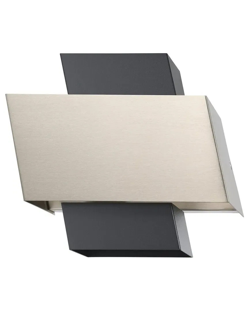 Timparossa 1 Light Wall Light - Black, Steel image