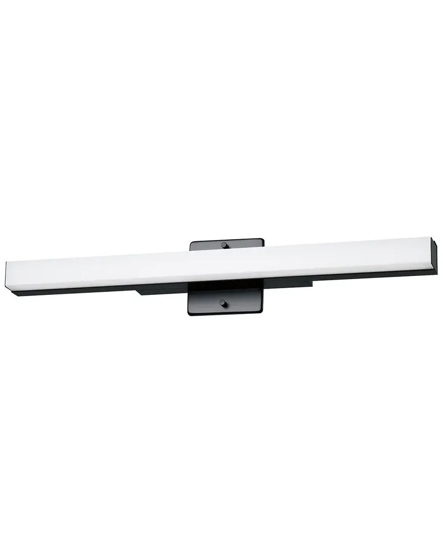 Torretta 1 Light LED Bath Vanity Light - Black, Acrylic image