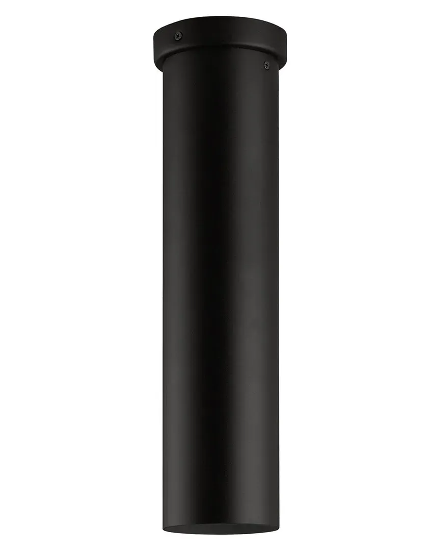 Tortoreto Cylinder Ceiling Light - Black, Steel