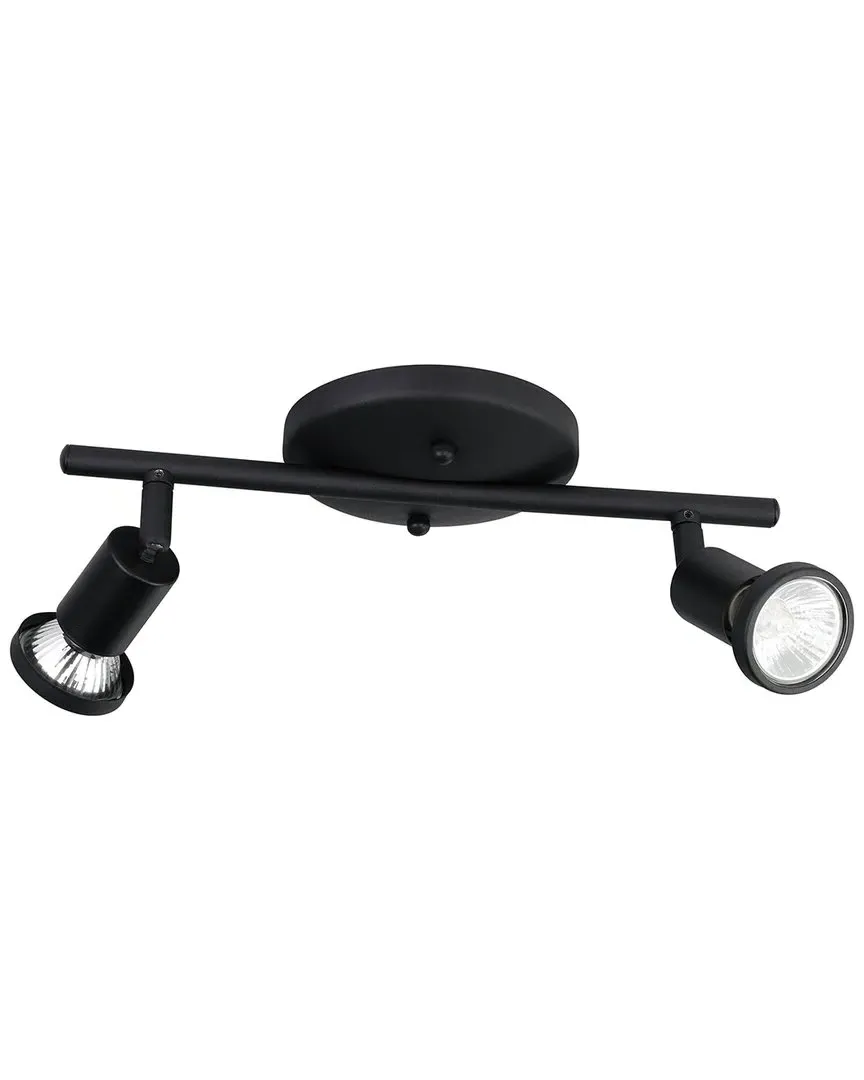 Tremendo 2 Light Fixed Track Light - Black image