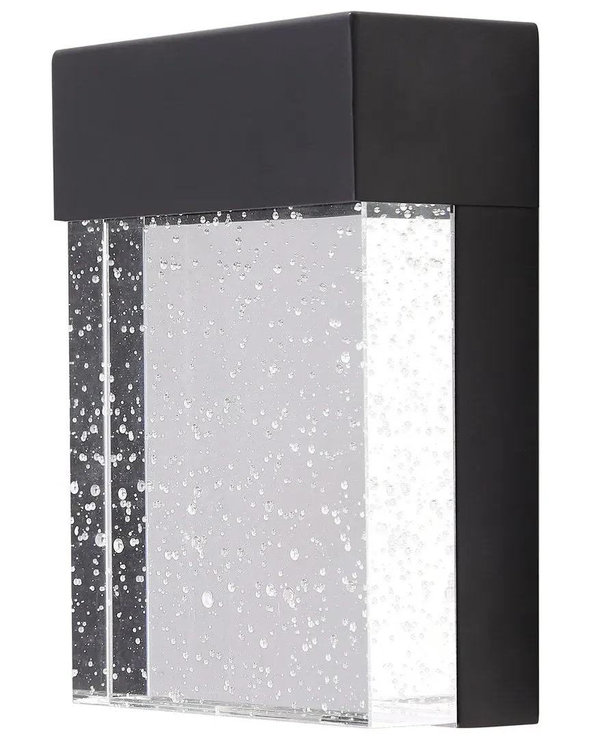 Venecia LED Outdoor Wall Light - Black, Stainless Steel image