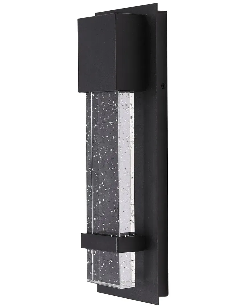Venecia LED Outdoor Wall Light - Black, Steel