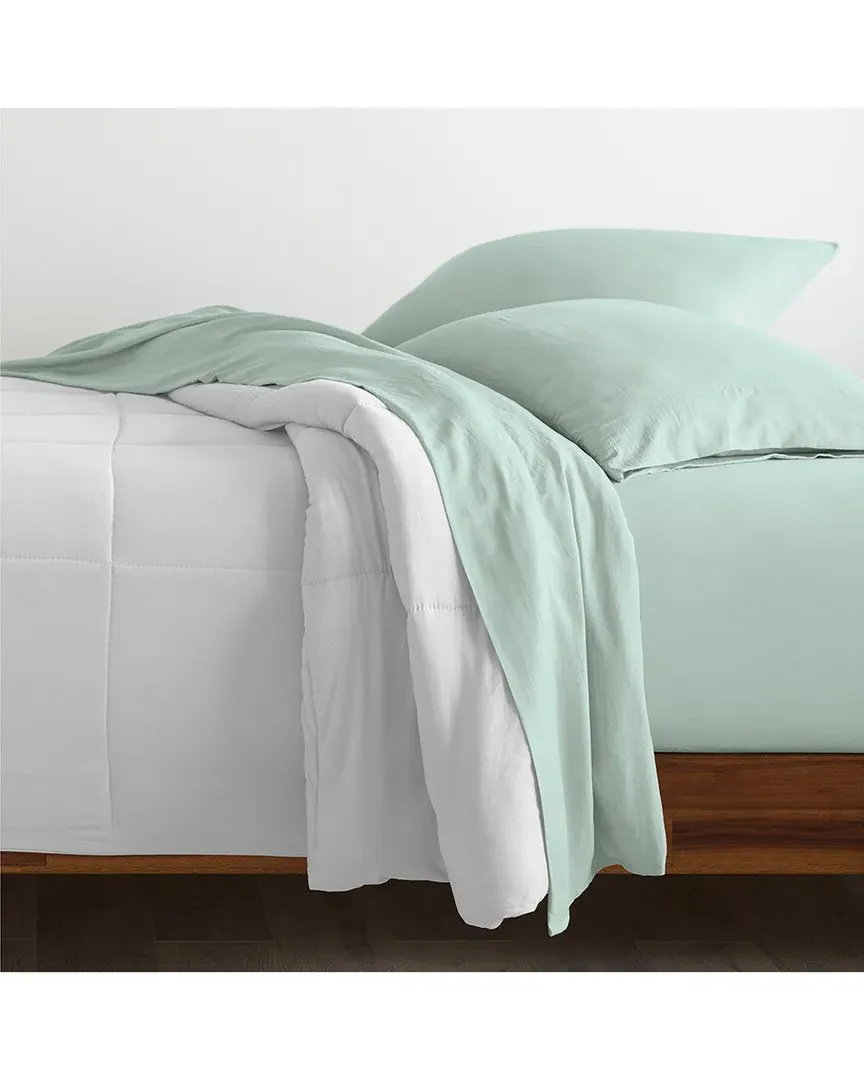 100% Cotton Percale Deep Pocket Sheet Set - Green