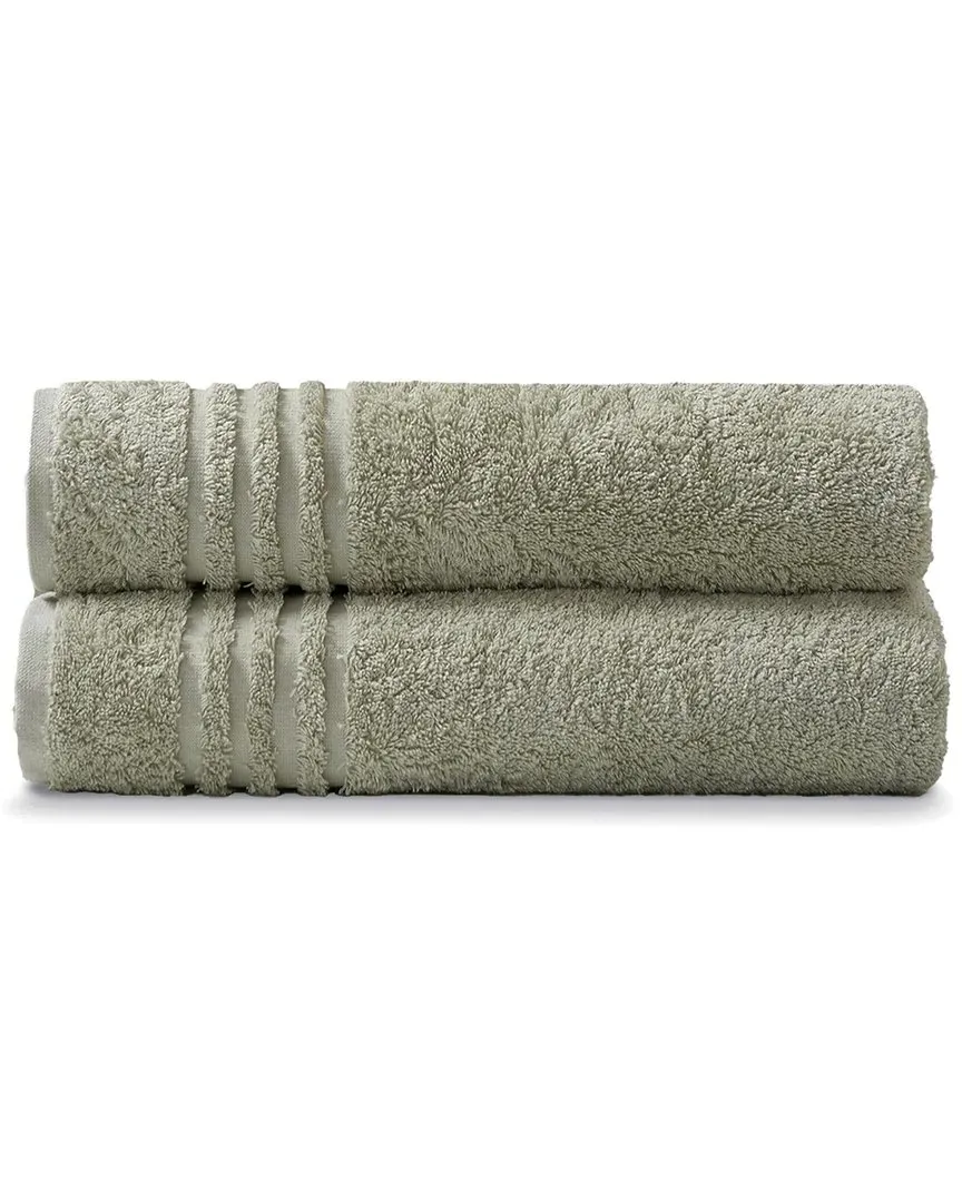 2pc Bath Towel Set - Sage, Cotton
