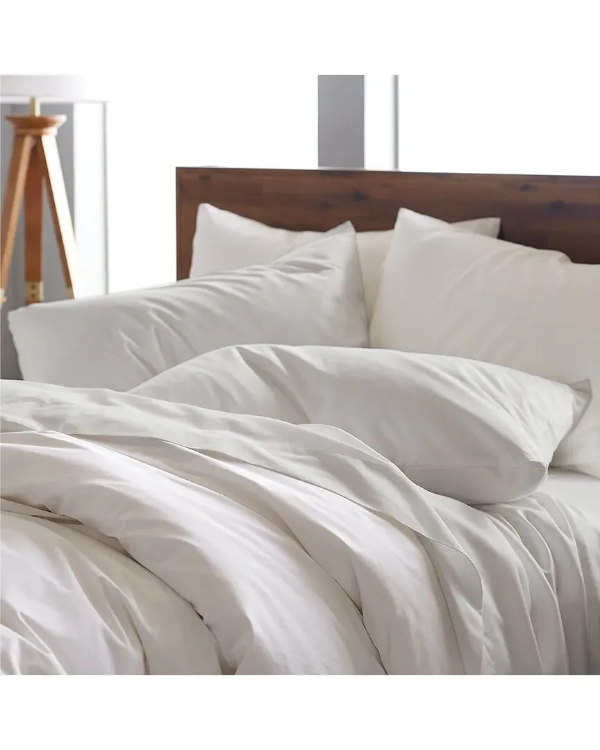 500 Thread Count Pillowcase Set - Grey, Cotton Sateen