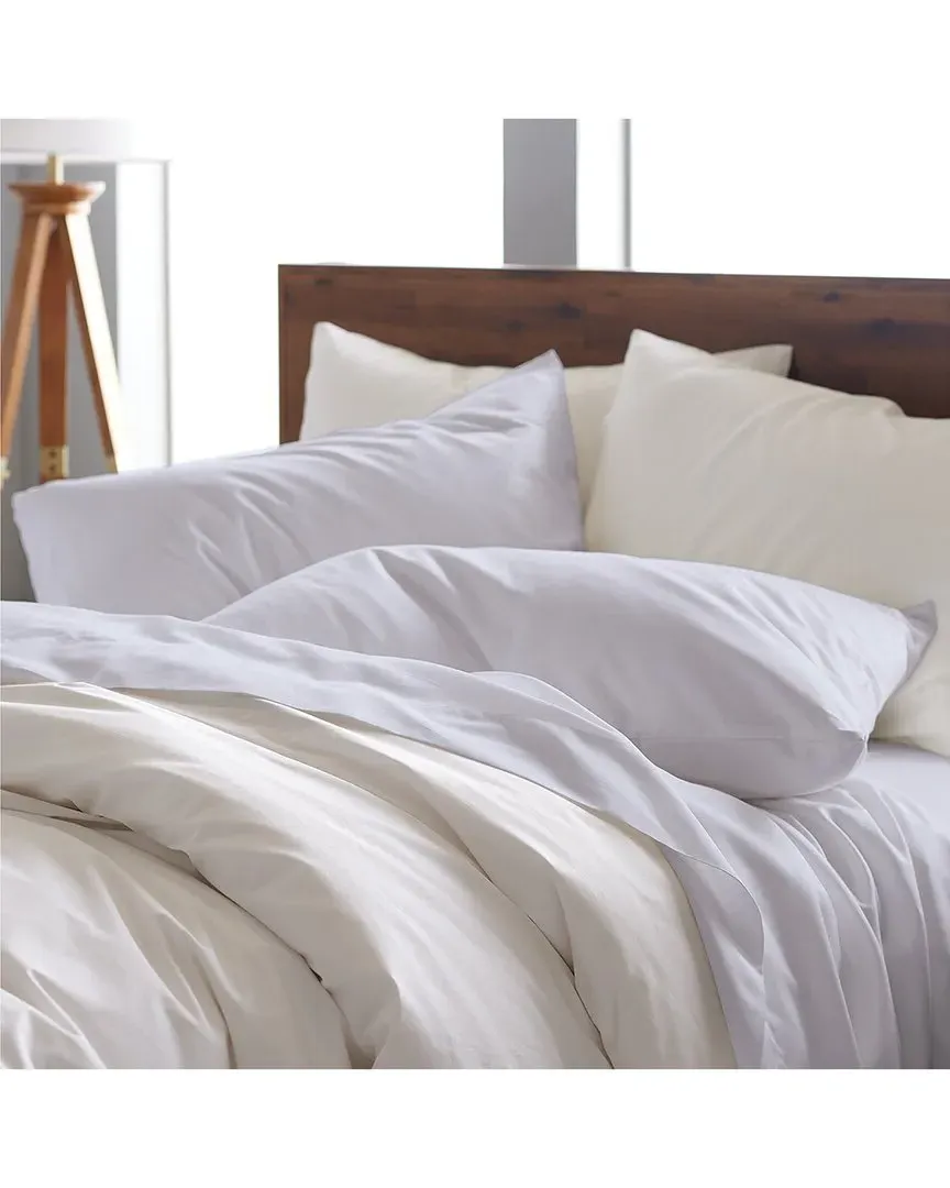 500 Thread Count Pillowcase Set - Purple, Cotton Sateen