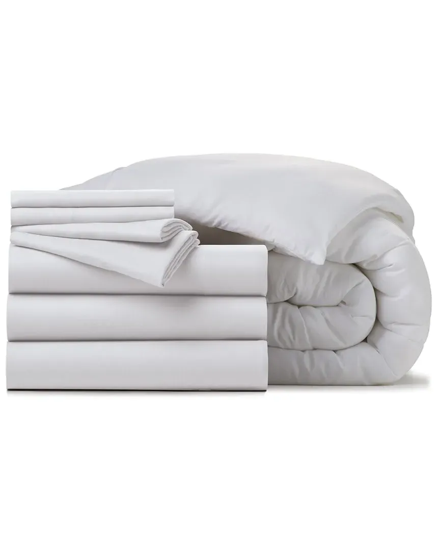 6-Piece Triple Brushed Microfiber Bundle - White image