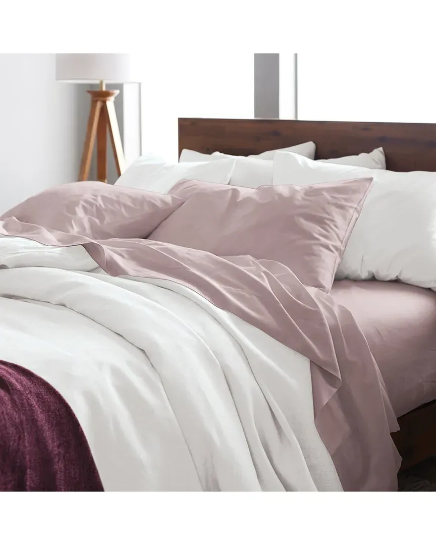 Bamboo Deep-Pocket 4pc Sheet Set - Rose