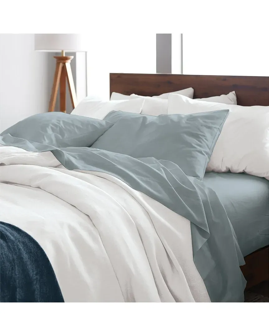 Bamboo Deep-Pocket 4pc Sheet Set - Seafoam