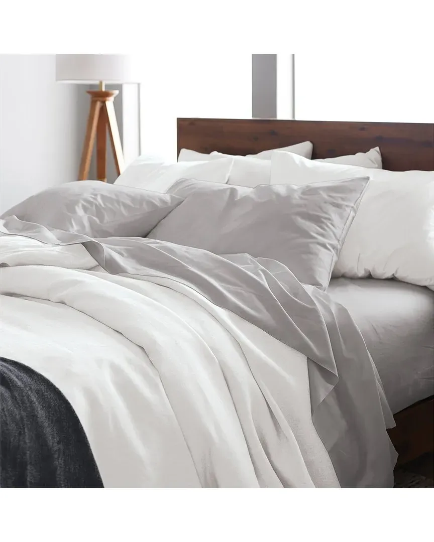 Bamboo Deep-Pocket 4pc Sheet Set - Silver