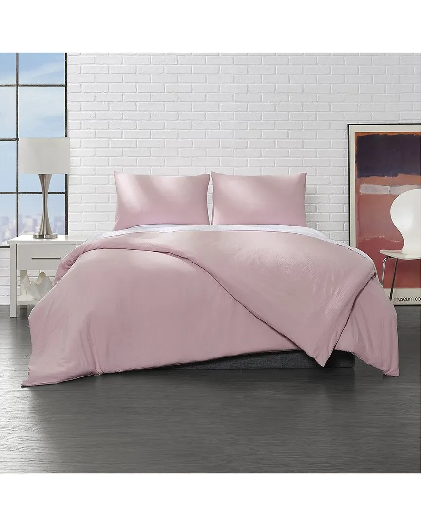 Cozy Touch Duvet Cover Set - Pink, Microfiber