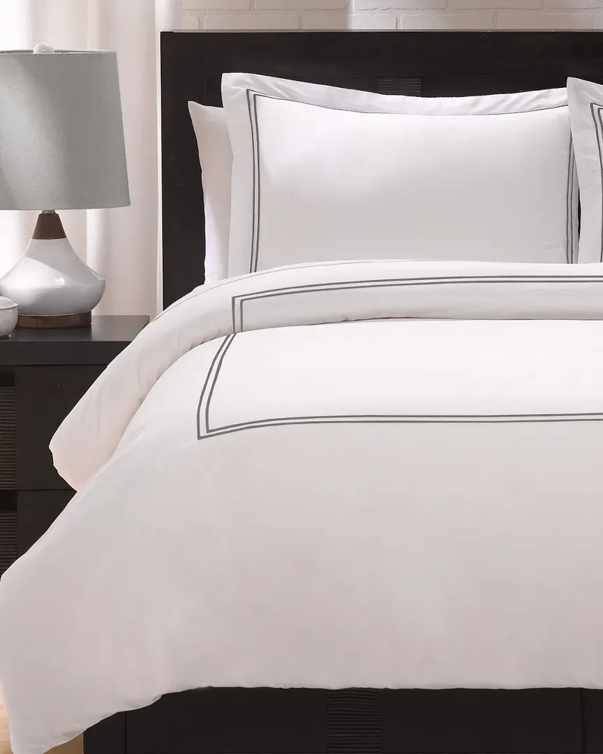 Percale 3pc Duvet Set - Cotton image