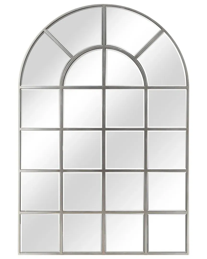 Arch Window Pane Wall Mirror - Beveled image