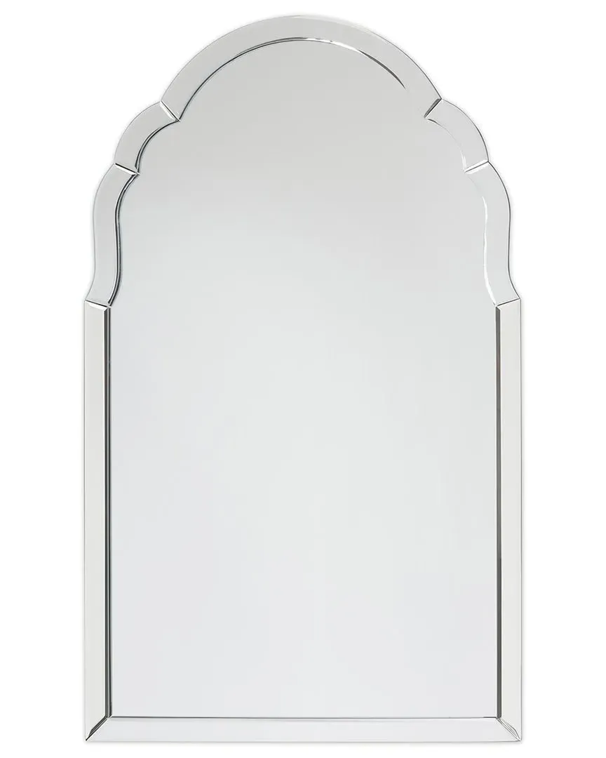 Beveled Wall Mirror - Black