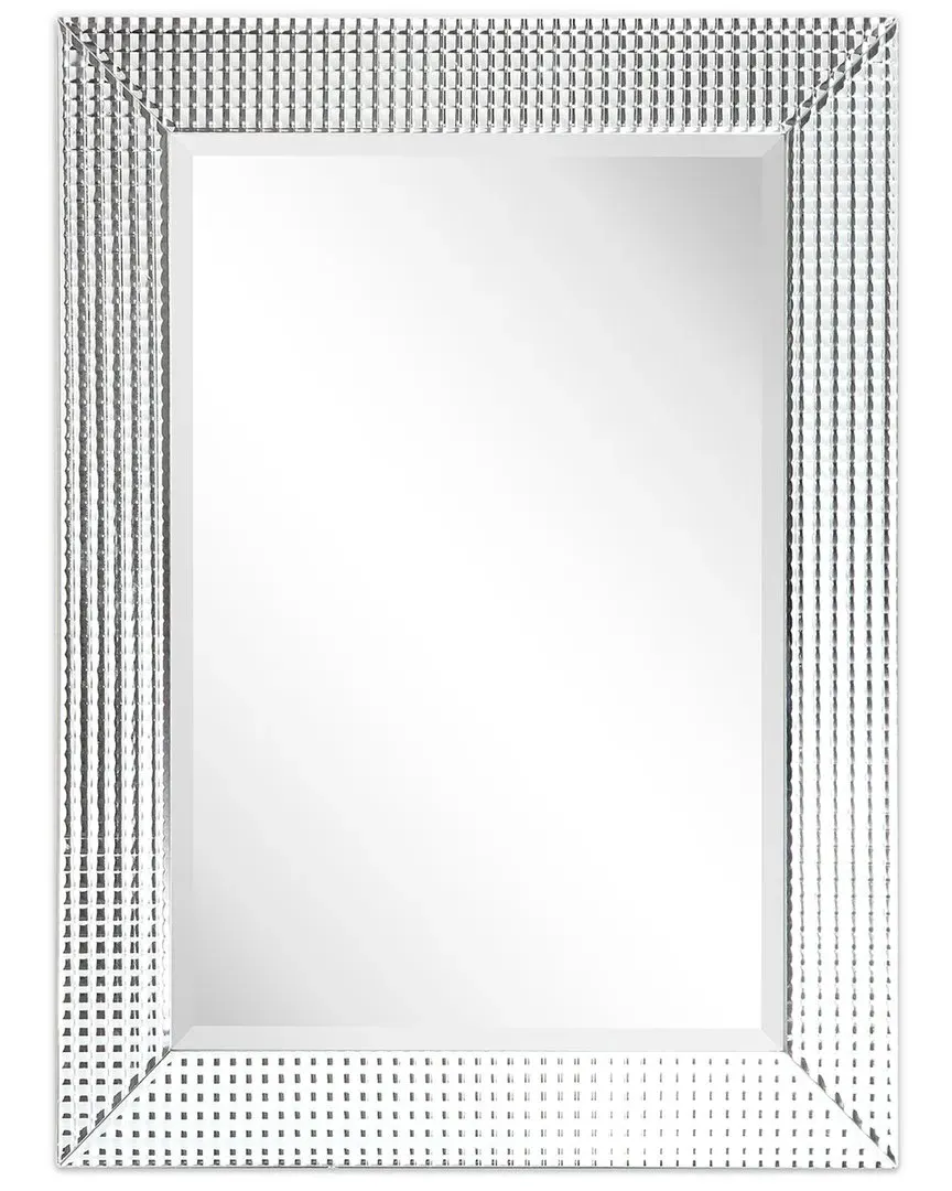 Bling Beveled Rectangle Wall Mirror - Glass