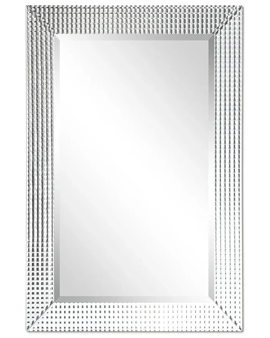 Bling Beveled Rectangle Wall Mirror - Glass image