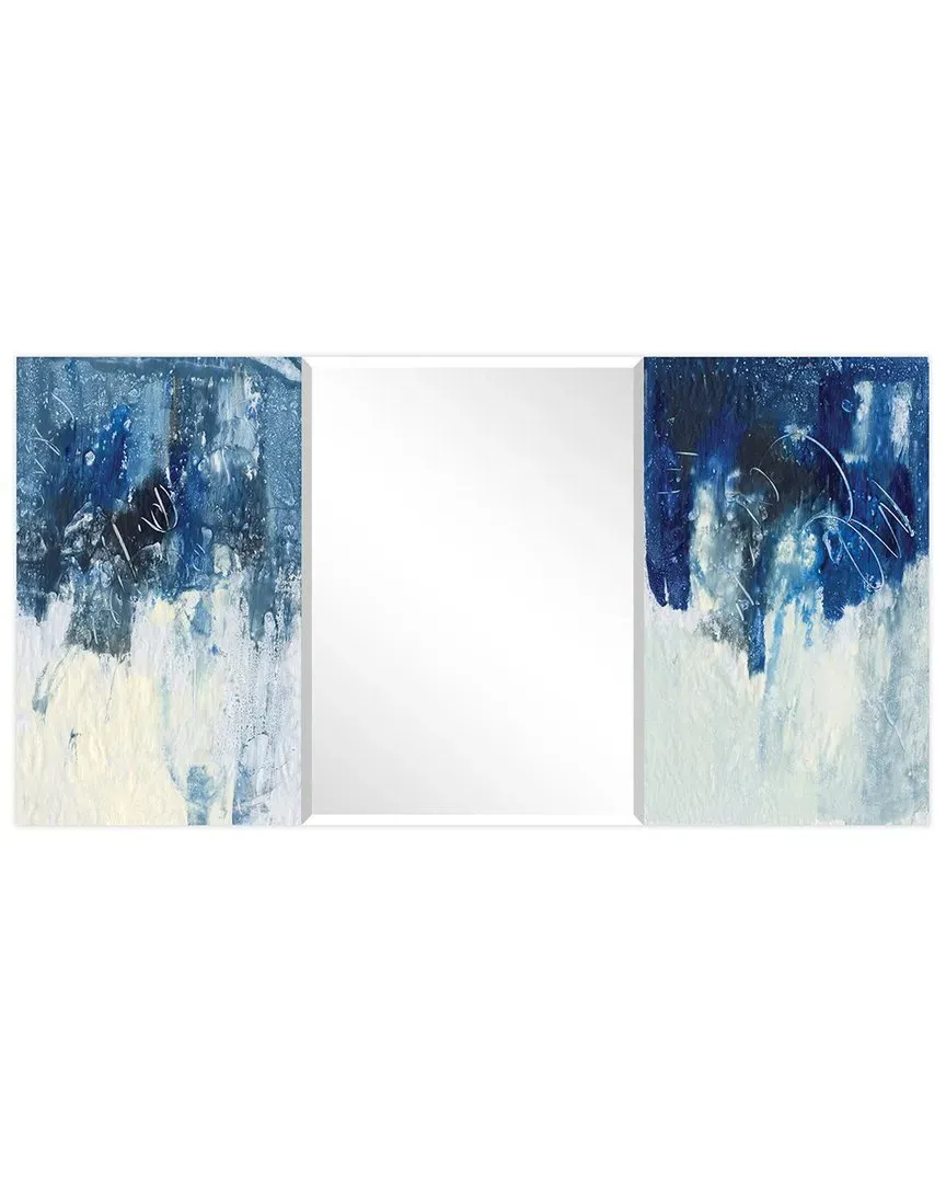 Blue Skies Rectangular Wall Mirror - Tempered Glass image