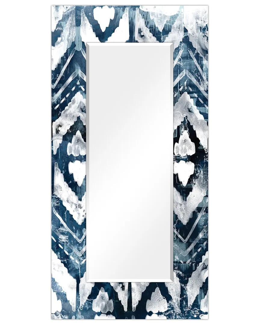Indigo Extraction Rectangular Wall Mirror - Tempered Glass