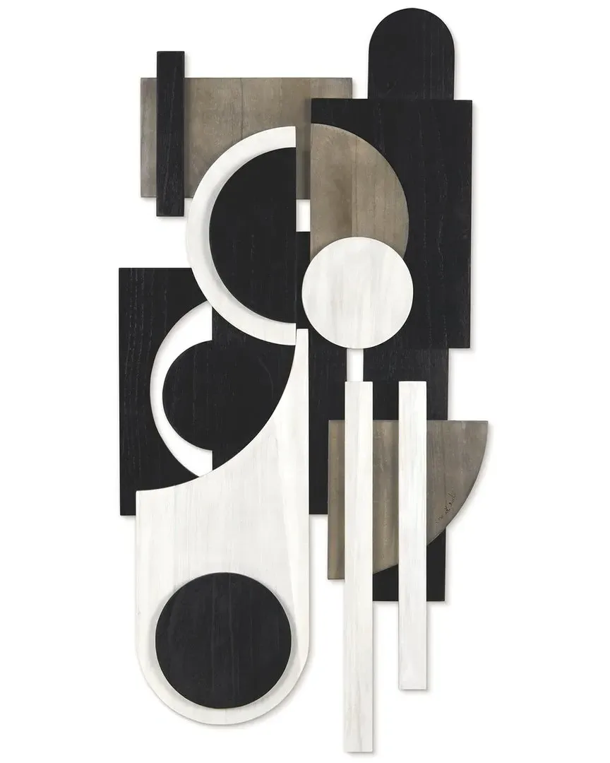 Luminous Whisper Rectangular Wall Art - Paulownia Wood