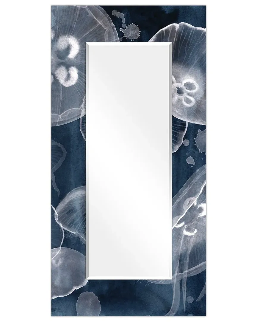 Moon Jellies Rectangular Wall Mirror - Tempered Glass