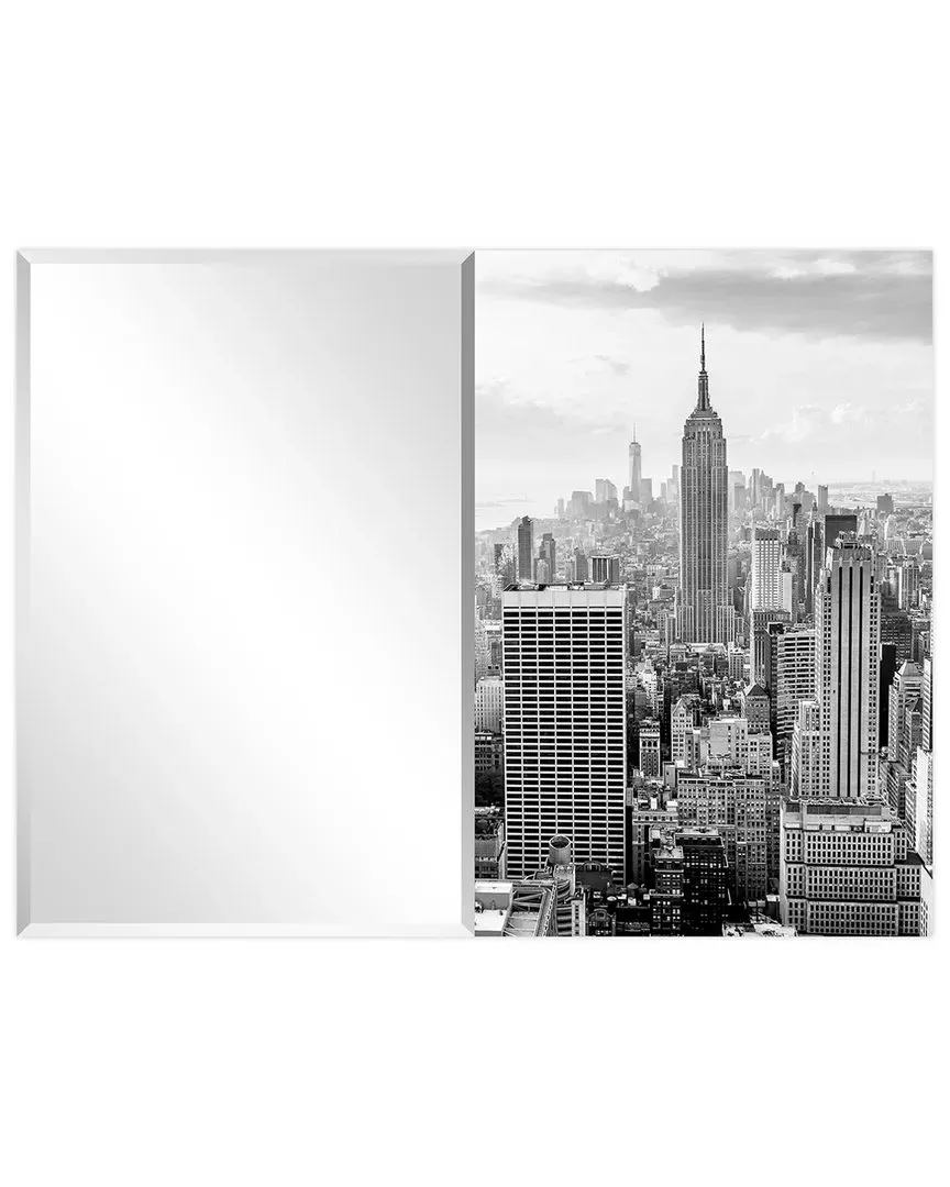 My New York Rectangular Wall Mirror - Tempered Glass