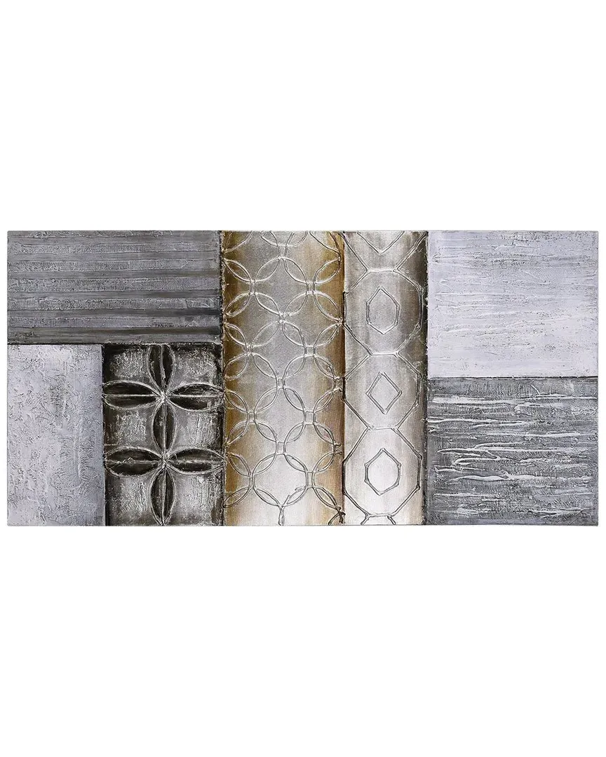 Stacked 1 by Martin Edwards Wall Art - Textured Metallic image