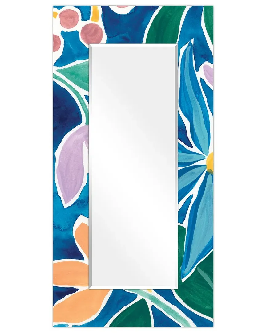 Tiki Square Rectangular Wall Mirror - Tempered Glass